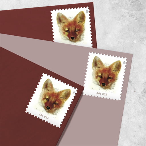 2023 Red Fox Stamps, Sheet of 20