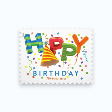 2021 Happy Birthday Forever Stamps - First-Class Postage Sheet Regular priceSale price $32.99