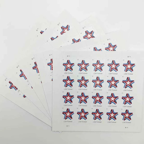 FOREVER POSTAL 2019 Star RibbonForever Stamps