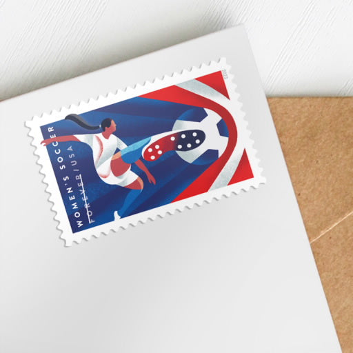 2023 Women's Soccer Stamps, Sheet of 20