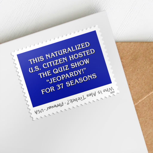 2024 Alex Trebek Stamps, Sheet of 20