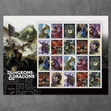 2024 Dragons Stamps, Sheet of 20