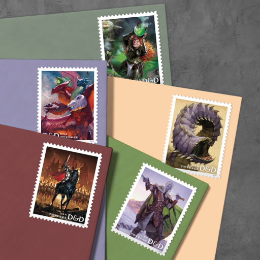 2024 Dragons Stamps, Sheet of 20