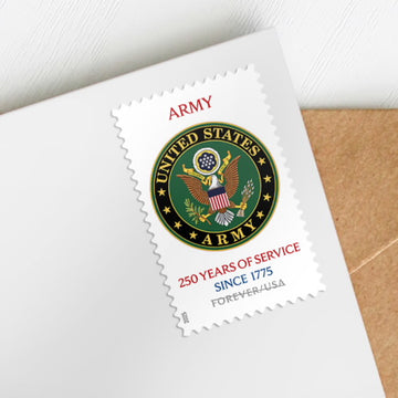 2025 U.S. Army 250th Stamps, Sheet of 20