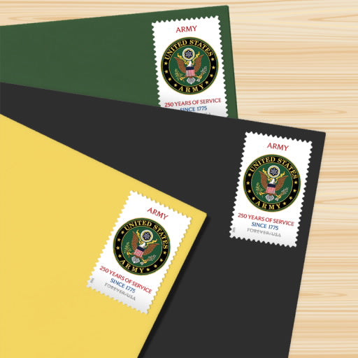 2025 U.S. Army 250th Stamps, Sheet of 20