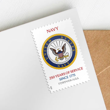2025 U.S. Navy 250th Stamps, Sheet of 20