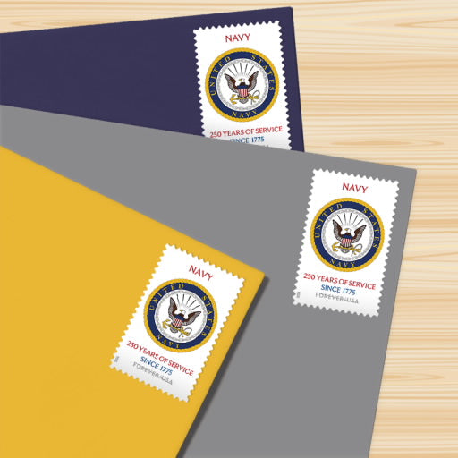 2025 U.S. Navy 250th Stamps, Sheet of 20