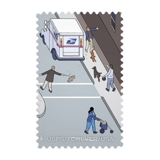 250 Years of Delivering Stamps, Sheet of 20