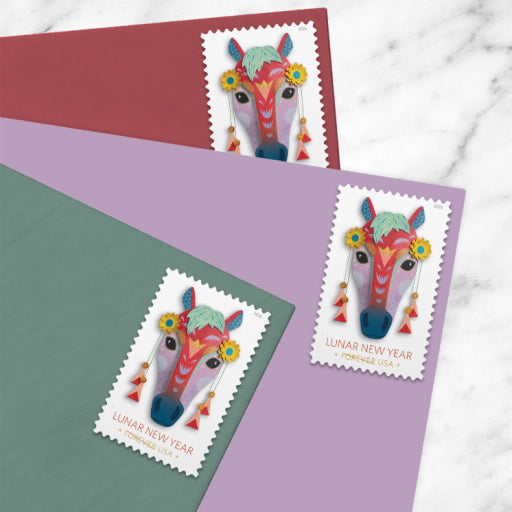 2026 Lunar New Year: Year of the Horse Stamps, Sheet of 20