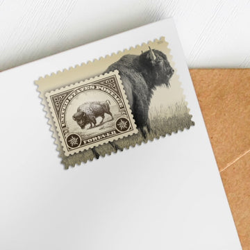 2026American Bison Stamps, Sheet of 16