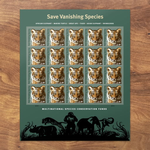 2011 Save Vanishing Species Stamps, Sheet of 20