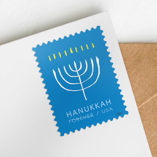 Hanukkah 2024 Stamps, Sheet of 20