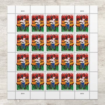 Kwanzaa 2024 Stamps, Sheet of 20