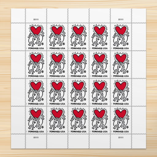 Love 2025 Stamps, Sheet of 20