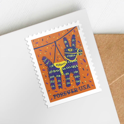 2023 Pinatas! Stamps, Book of 20