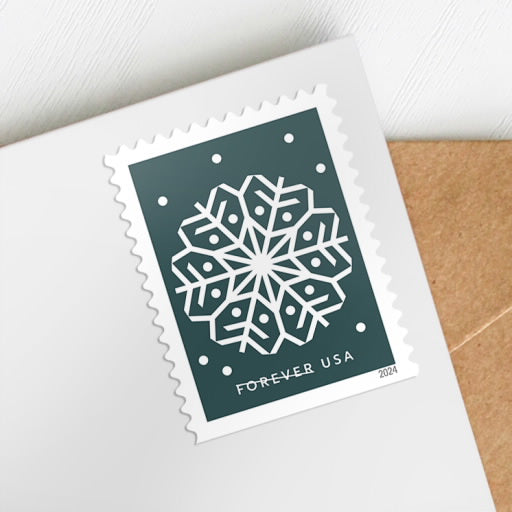 2024 foreve stamps Winter Whimsy Stamps, Book of 20