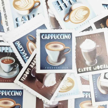 2021 Espresso Drinks Forever Stamps