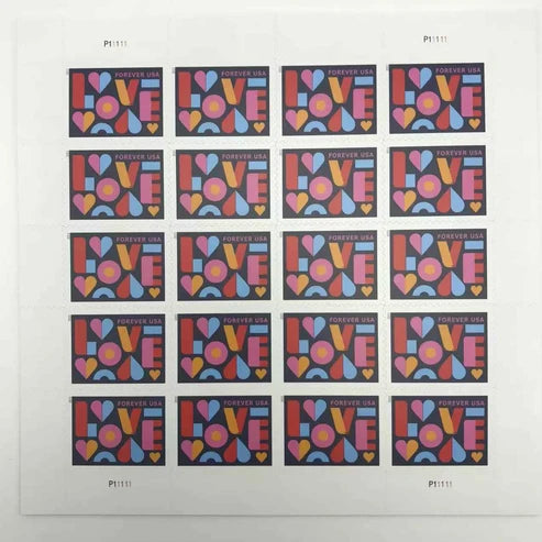 2021 Love Forever Stamps